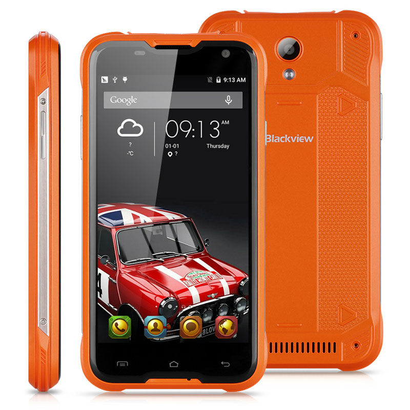 Blackview BV5000 Waterproof 4G LTE 5" 2+16G MTK6735 Quad Core Mobile Phone